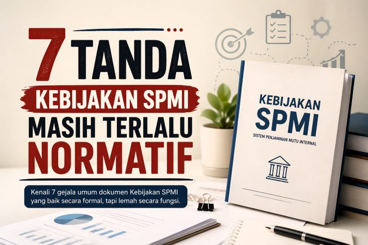 7 tanda Kebijakan SPMI normatif