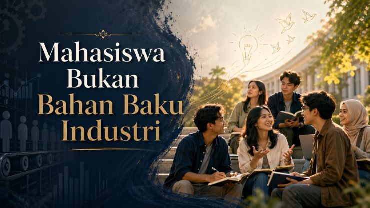 Mahasiswa bukan bahan baku industri
